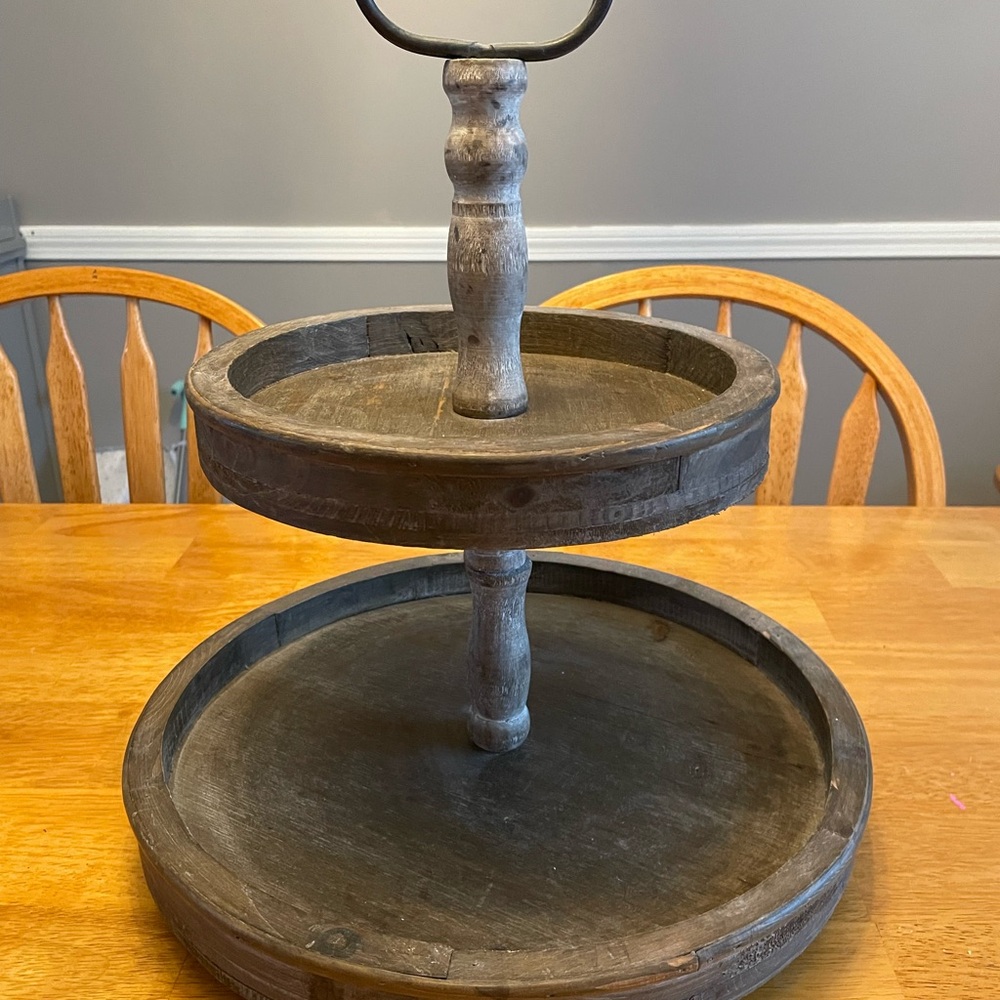 Tiered tray